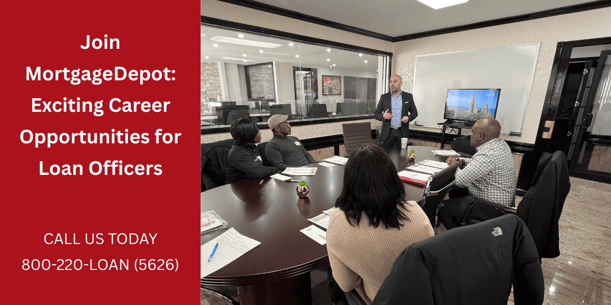 Be a part of MortgageDepot: Thrilling Profession Alternatives For Mortgage Officers Be a part of MortgageDepot: Thrilling Profession Alternatives For Mortgage Officers